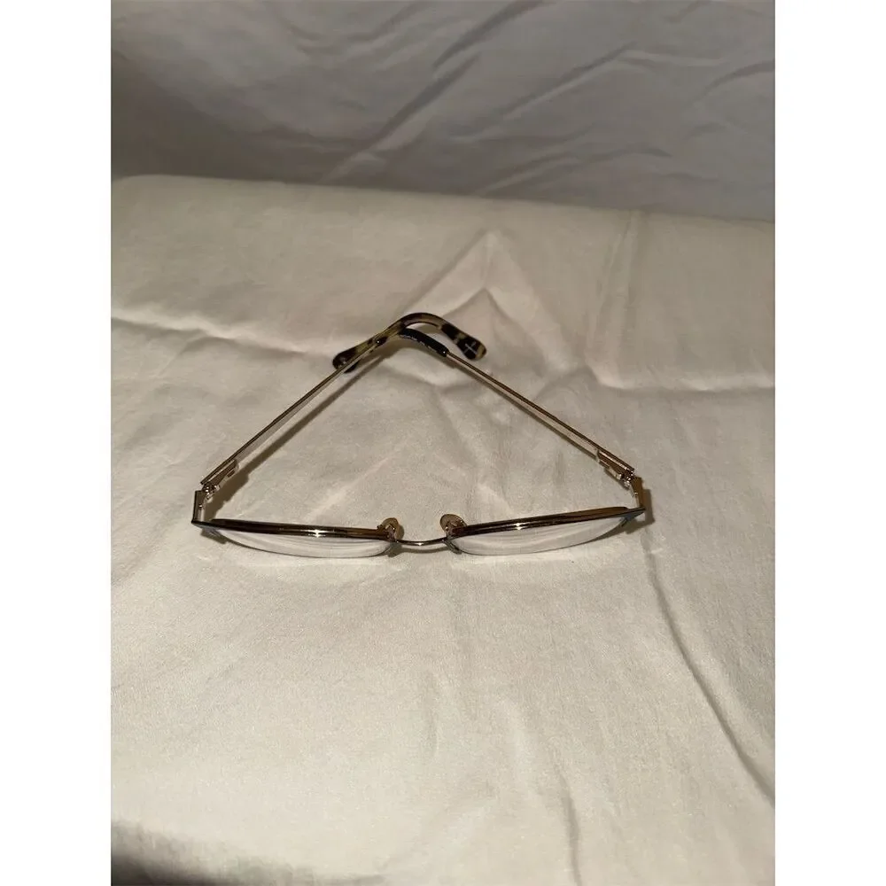 Lilly Pulitzer Cat Eye Sunglasses Brown Gold Unisex